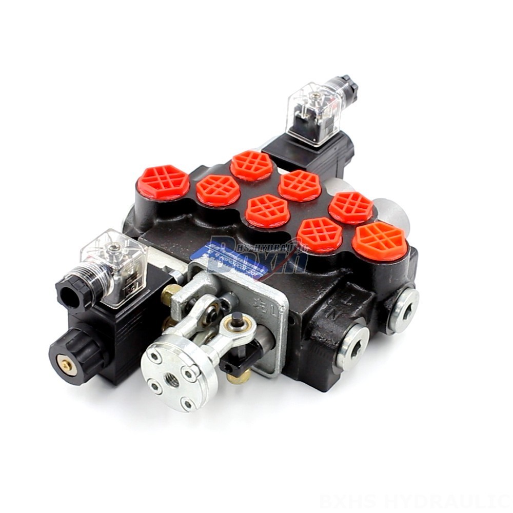 P40 Solenoid and Joystick 3 Spool Valve: Factory Direct Supply, Global Distribution main image